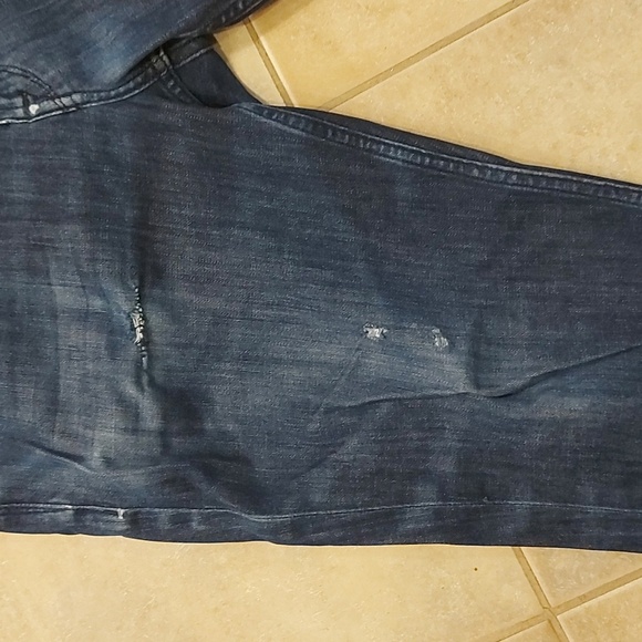 Guess Dark Blue Men's Straight Jeans - Picture 10 of 10